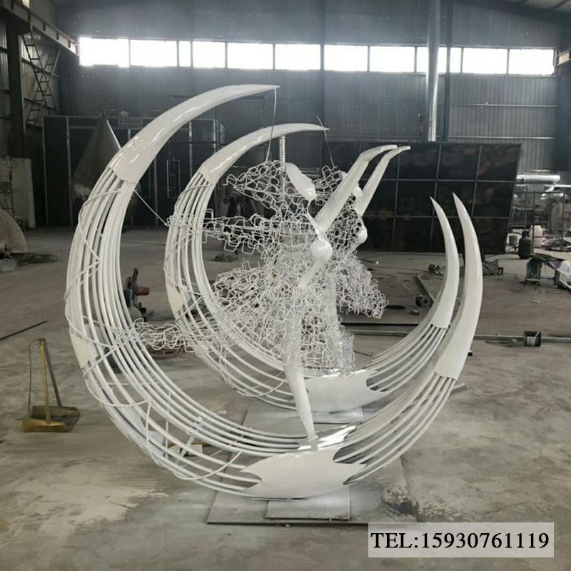 不锈钢抽象艺术雕塑定制厂家
